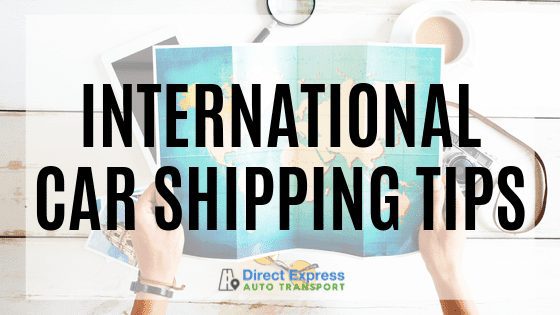 international car shipping tips