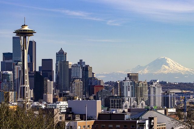 photo of Seattle Washington skyline for car shipping