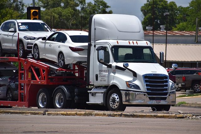 photo of Cars Shipped To A Dealership