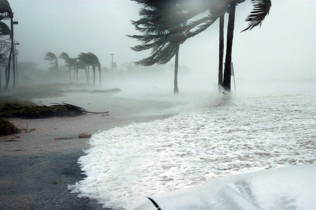 photo of beach key-west Florida hurricanes affect car shipping service and cost
